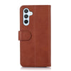 For Samsung Galaxy A36 5G Cow Texture Flip Leather Phone Case(Brown)