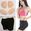 Buttocks Panties Hip Silicone Panties Beautiful Body Women Panties, Size:L, Style:4 PCS Silicone(Black)