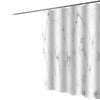 120x200cm Thickened Waterproof Moldproof Shower Curtain Simple Bathroom Hotel Curtain With Hooks(Marble)