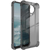 For Nokia G20 / G10 IMAK All Coverage Shockproof Airbag TPU Case(Transparent Black)