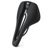 WEST BIKING Road Bicycle Carbon Fiber Ultralight Breathable Seat(Black)