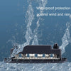 M8 Nylon Base RV Yacht Waterproof Dustproof Cover 6-post Bus Bar, Color: Red+Black 1pair With Terminal Heat Shrink Tube