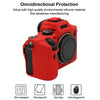 For Sony A7 III / ILCE-7M3 / A7R III Soft Silicone Protective Case(Red)