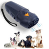 Chanfong Ultrasonic Anti Barking Device - Handheld Dog Repeller (White)