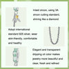 S925 Sterling Silver Green Oasis Small Flower Bee Safety Chain DIY Bracelet Beaded Ornaments
