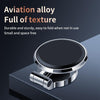 ZF016 Magnetic Alloy Foldable Car Dashboard Phone Holder(Silver)
