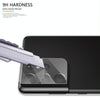 For Samsung Galaxy S21 Ultra 2PCS mocolo 0.15mm 9H 2.5D Round Edge Rear Camera Lens Tempered Glass Film(Clear)