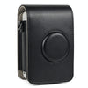 Full Body Camera Retro PU Leather Case Bag with Strap for FUJIFILM instax mini Liplay (Black)