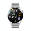 Ochstin 5HK3 Plus 1.36 inch Round Screen Bluetooth Smart Watch, Strap:Stainless Steel(Silver)