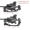Meroca M800 Bicycle Brake Mountain Bike Universal Bilateral Brake Oil Pressure Disc Brake, Style: 1 Pair Oil Brakes