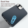 For iPhone 11 Carbon Fiber Series IMD Phone Case(Blue)