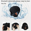 TR Ear-Covered Bluetooth Music Hat 5.0 Binaural Stereo Headphone Cap(Dark Gray)