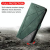 For Samsung Galaxy A36 5G Skin Feel Splicing Leather Phone Case(Green)