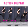 Fitness Inclined Stretching Board Trainer Calf Relaxation Standing Stretching Pedal, Color: Pink with Foot Belt