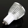 GU10 5W  LED Spotlight Lamp Bulb, 5 LED, Adjustable Brightness, White White, AC 220V