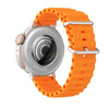 MT30 1.6 inch HD Screen TPU Strap Smart Watch Supports Voice Calls/Blood Oxygen Monitoring(Orange)