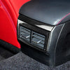 Car Carbon Fiber Rear Air Outlet Decorative Sticker for Lexus IS250 2013-, Left Drive