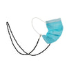 Drop Style Faceted Crystal Mask Lanyard Necklace Chain Glasses Chain(Black)