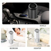 Y-20 Desktop Car Negative Ion Air Purifier(White)