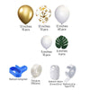 White Gold Party Theme Balloon Garland Set Birthday Wedding Decoration Balloon Set