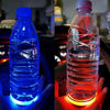 1 Pair Automotive LED Colorful Luminous Water Coaster Acrylic Car Cup Tank Atmosphere Lamp(Star Model)