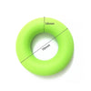 Silicone Grip Strength Finger Exercise Rehabilitation Silicone Ring(Green (30lb))