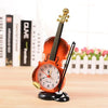 Multi-functional Originality Violin Electronics Pointer Alarm Clock with Pen Holder (Red)