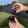 COOL CAMP CF-A208 Outdoor Open Camp Magnetic Hook Tent Skywalf Capital Camping Fixed Car Camp Light Hanging(Black)