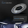 Mini USB Rechargeable Electric Razor Self-service Hair Clipper Shaver(Black)