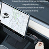 For Tesla Model3/Y Central Control Navigation Screen Storage Box(Black)