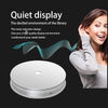 30cm Electric Rotating Turntable Display Stand  LED Light Video Shooting Props Turntable, Power Plug:220V AU Plug(White)
