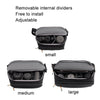 Cwatcun D133 Camera Chest Bag Multi-functional Handheld Slanting Cross Shoulder Camera Casual Bag, Color: Small Black