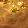LED Christmas Lights String Christmas Tree Decoration Lamps Holiday Scene Decor, Length: 1.5m 10 Lights Battery Constant Bright(Christmas Tree)