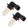2 PCS 9005 4.5W DC 12V 6000K 360LM Car Auto Ceramics Fog Light 18LEDs SMD-3030 Lamps, with Projector Lens(White Light)