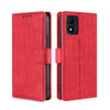 For Alcatel 1B 2022 Skin Feel Crocodile Magnetic Clasp Leather Phone Case(Red)