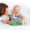 Baby Early Education Three-dimensional Tail Cloth Book Toddler Toy Book Ocean Tail (4 Pages)