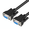 DTECH RS232 Serial Direct Line DB9 Extension Line Female to Female 3m