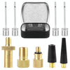 9 in 1 SV/AV/DV Bicycle Valve Adapter Set Bike Ball Pump Accessories