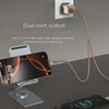 TOTUDESIGN HC-9 30W USB-A to Type-C GaN Fast Charger, Plug:UK Plug with Type-C to 8 Pin Cable(Gold)