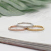 Three Lifetimes Titanium Steel Couple Rings Very Fine Frosted Ring, Size: US Size 4(Silver)