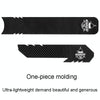 ENLEE E17305 6pcs /Set Road Bike Frame Stickers Thickened Waterproof Chain Guard Protector Decal, Model: Carbon Fiber