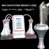 3 In 1 80k Metal Fat Blaster RF Ultrasonic Beauty Machine EU Plug(Golden Edge)