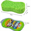 10 PCS Honeycomb Car Wash Sponge Large Vacuum Compression Sponge Car Beauty Waxing Tool(Random Colour Delivery)
