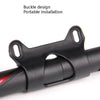 BG-Y2326 Bicycle Pump Portable Mini Home Charging Basketball Air Tube(Black Red)