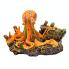 Resin Octopus Aquarium Ornament - Fish Tank & Reptile Safe Decor