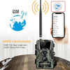 HC801M 2G GSM Waterproof IP66 IR Night Vision Security Hunting Trail Camera, 120 Degree PIR Angle