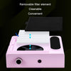 80W Adjustable Speed High Power Nail Vacuum Cleaner, Specification: US Plug (Pink)