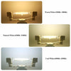 78MM 10W R7S LED COB Dimmer Glass Lamp Double-end Horizontal Plug-in Light(110V Cold White Light)