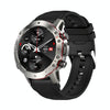LEMFO ELF3 1.39 inch TFT Round Screen Outdoor Silicone Strap Smart Watch Supports Blood Oxygen Monitoring(Silver)