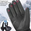 HUNTRANGE A055 Waterproof Riding Sports Touch Screen Keep Warm Gloves, Size: M(Black)